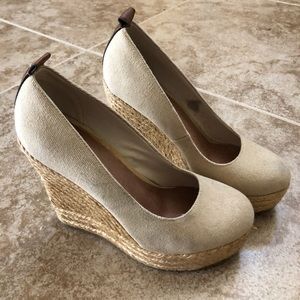 Aldo Tan Color Wedges Size 6 (36)